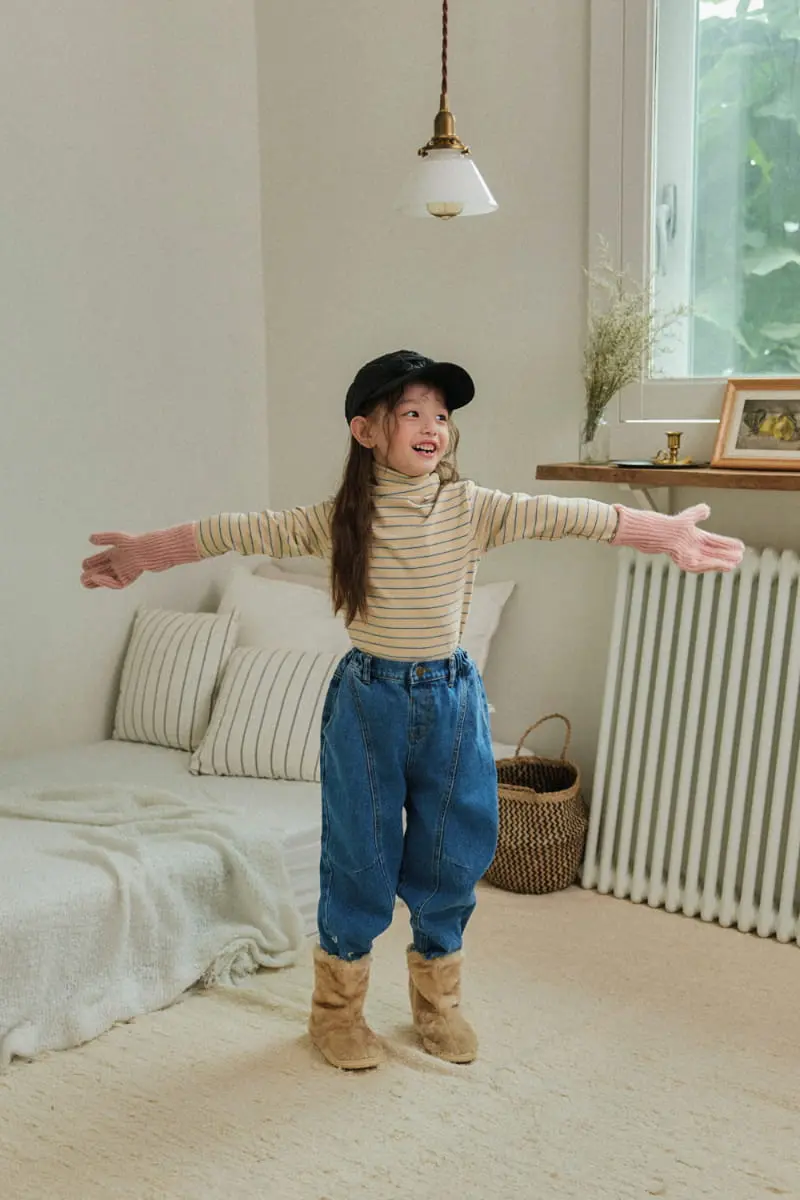 A-Market - Korean Children Fashion - #kidsshorts - Ribbon Padding Hat - 8