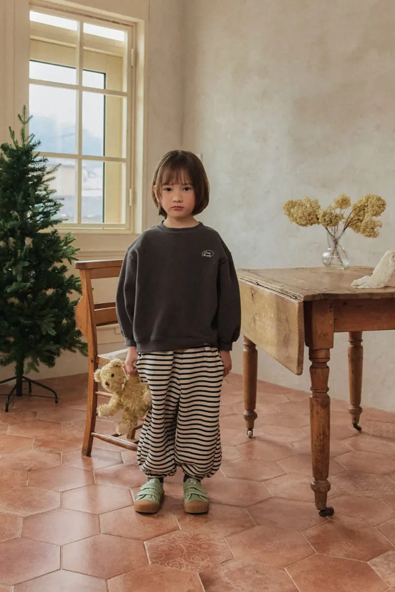 A-Market - Korean Children Fashion - #kidsstore - Base Stripes Pants - 2