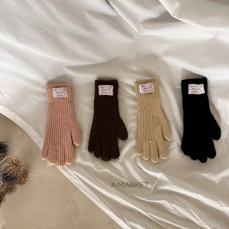 A-Market - Korean Children Fashion - #kidsstore - Natural GLoves 