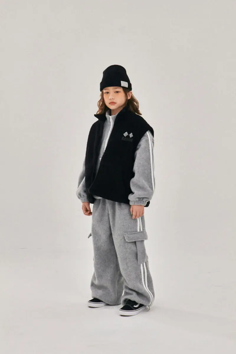 A-Market - Korean Children Fashion - #kidzfashiontrend - Lacing Vest - 10