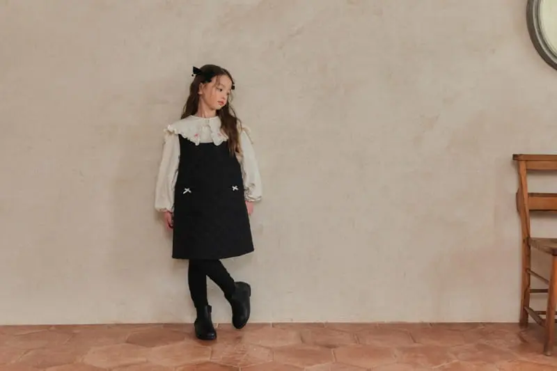 A-Market - Korean Children Fashion - #kidzfashiontrend - Pink Ribbon Blouse - 9