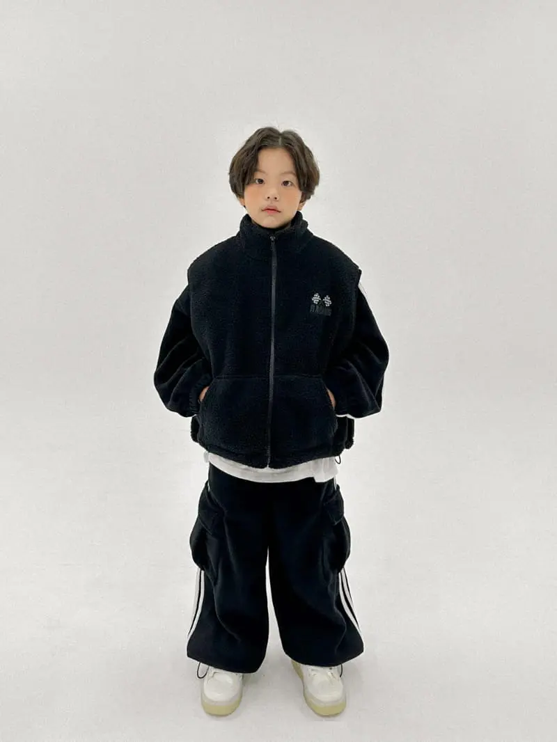 A-Market - Korean Children Fashion - #littlefashionista - Lacing Vest - 12