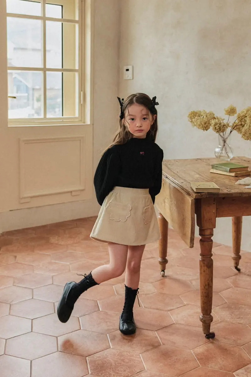 A-Market - Korean Children Fashion - #littlefashionista - Lomi Rib Skirt - 10