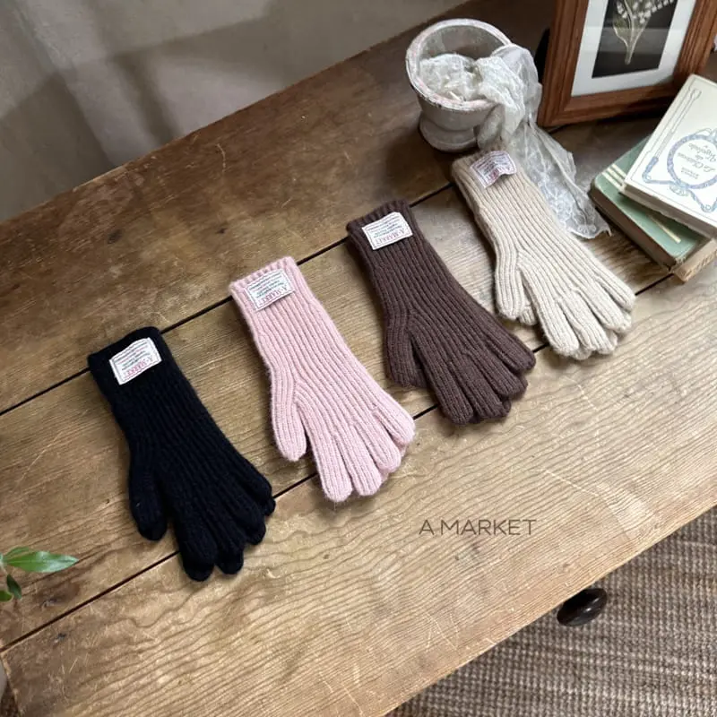 A-Market - Korean Children Fashion - #Kfashion4kids - Natural GLoves  - 4
