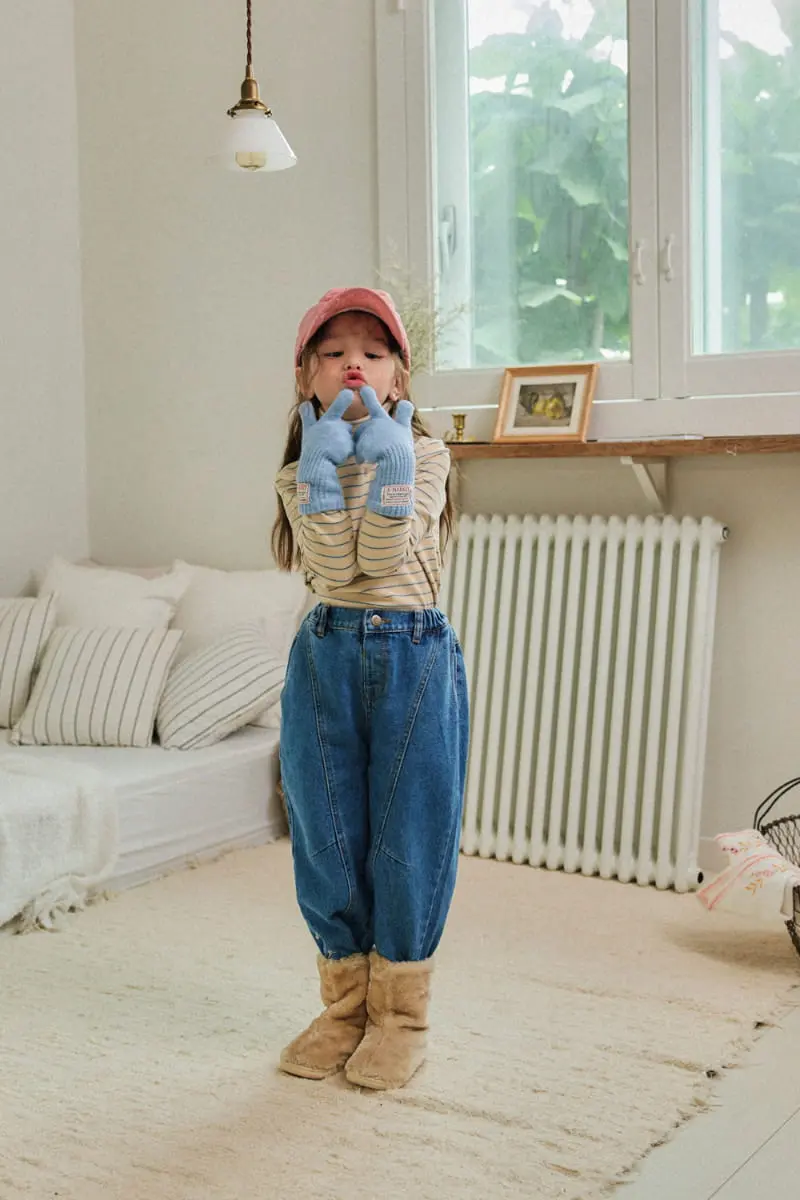 A-Market - Korean Children Fashion - #littlefashionista - Ribbon Padding Hat - 12