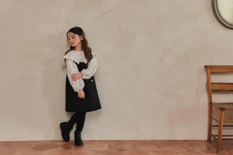 A-Market - Korean Children Fashion - #magicofchildhood - Pink Ribbon Blouse - 12