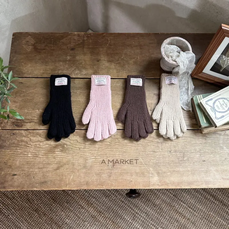 A-Market - Korean Children Fashion - #magicofchildhood - Natural GLoves  - 5