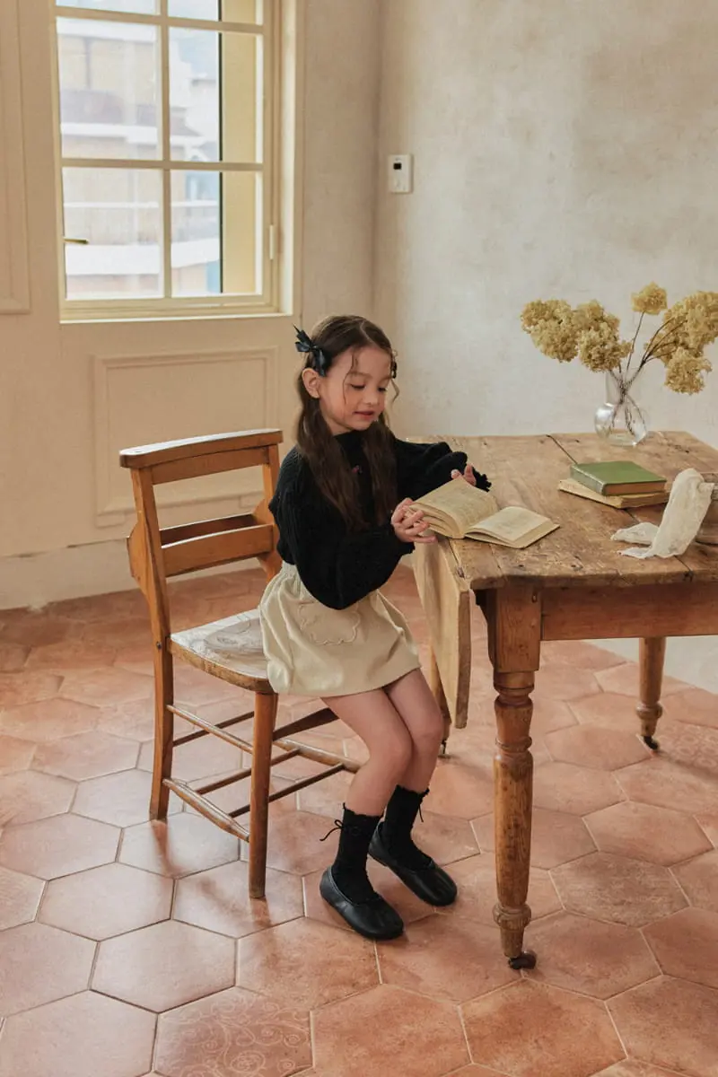 A-Market - Korean Children Fashion - #littlefashionista - Ribbon Terry Socks - 4
