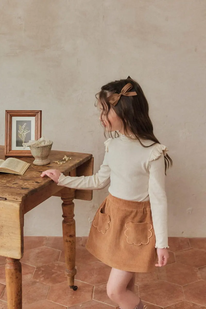 A-Market - Korean Children Fashion - #minifashionista - Lomi Rib Skirt - 12
