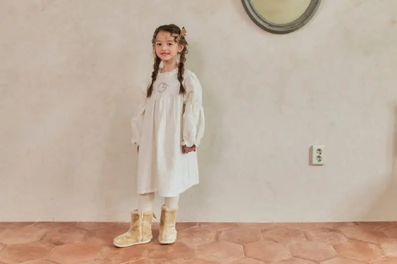 A-Market - Korean Children Fashion - #minifashionista - Princess Flower One-piece - 7