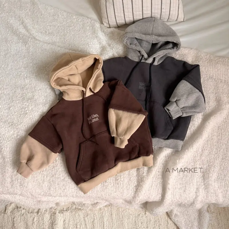 A-Market - Korean Children Fashion - #minifashionista - Make Color Hoody Tee