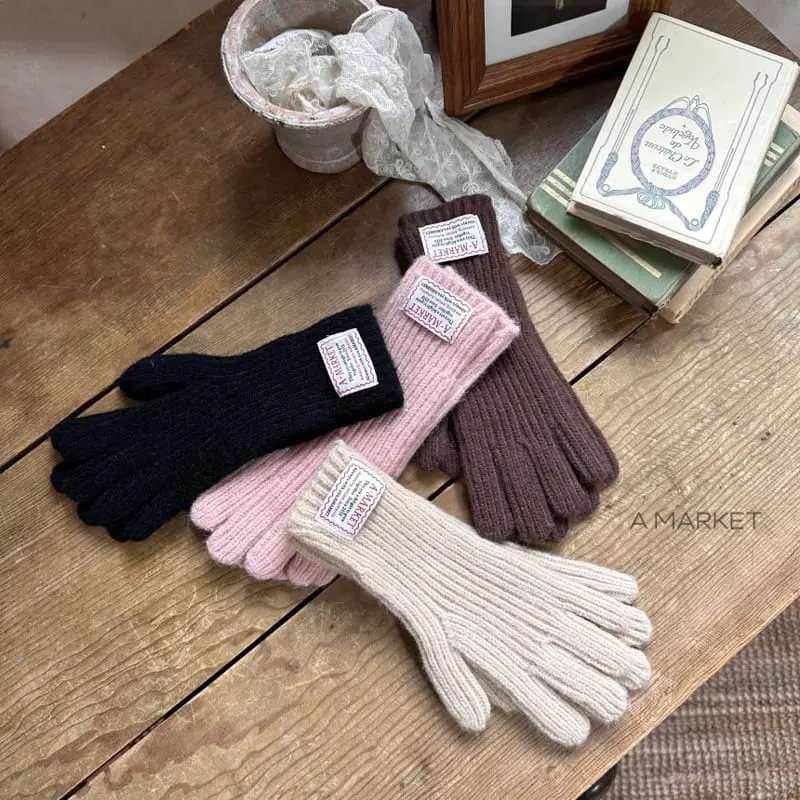 A-Market - Korean Children Fashion - #minifashionista - Natural GLoves  - 6