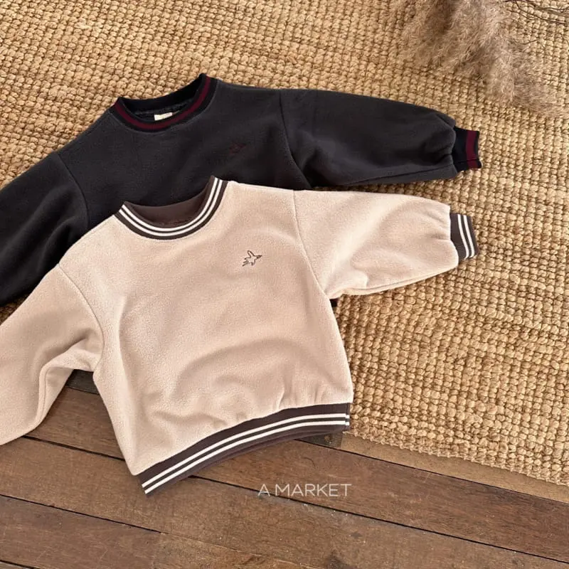 A-Market - Korean Children Fashion - #prettylittlegirls - Please Banding Sweatshirt