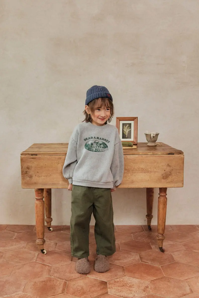 A-Market - Korean Children Fashion - #prettylittlegirls - Dear Sweatshirt - 3