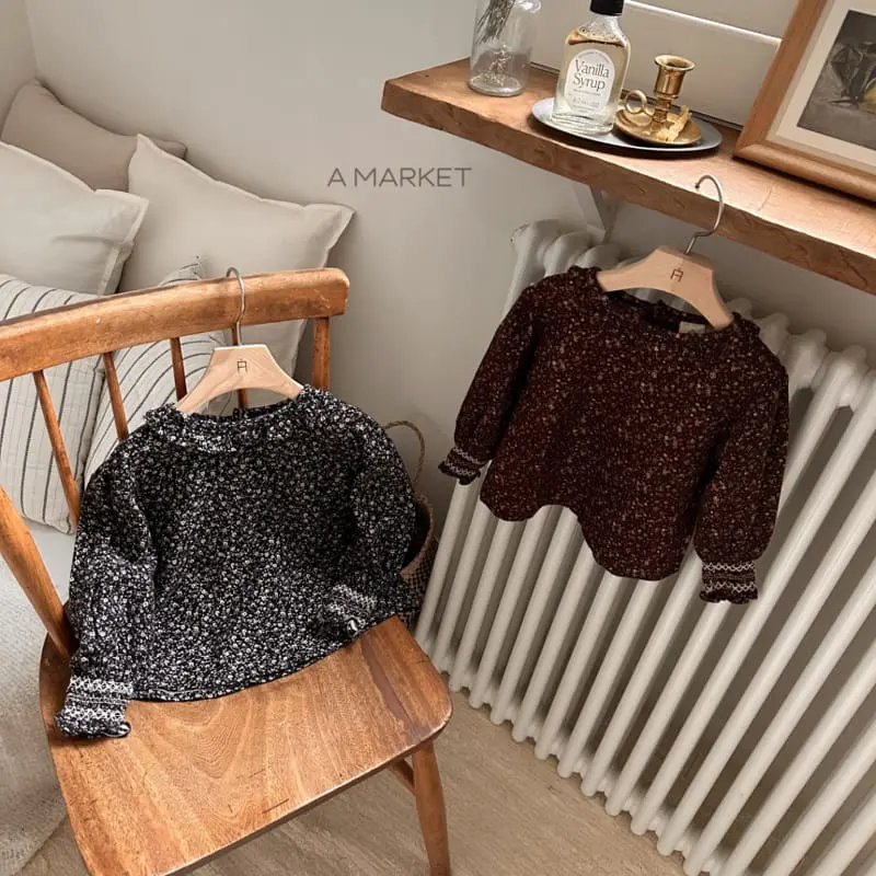 A-Market - Korean Children Fashion - #prettylittlegirls - Emma Smocked Blouse