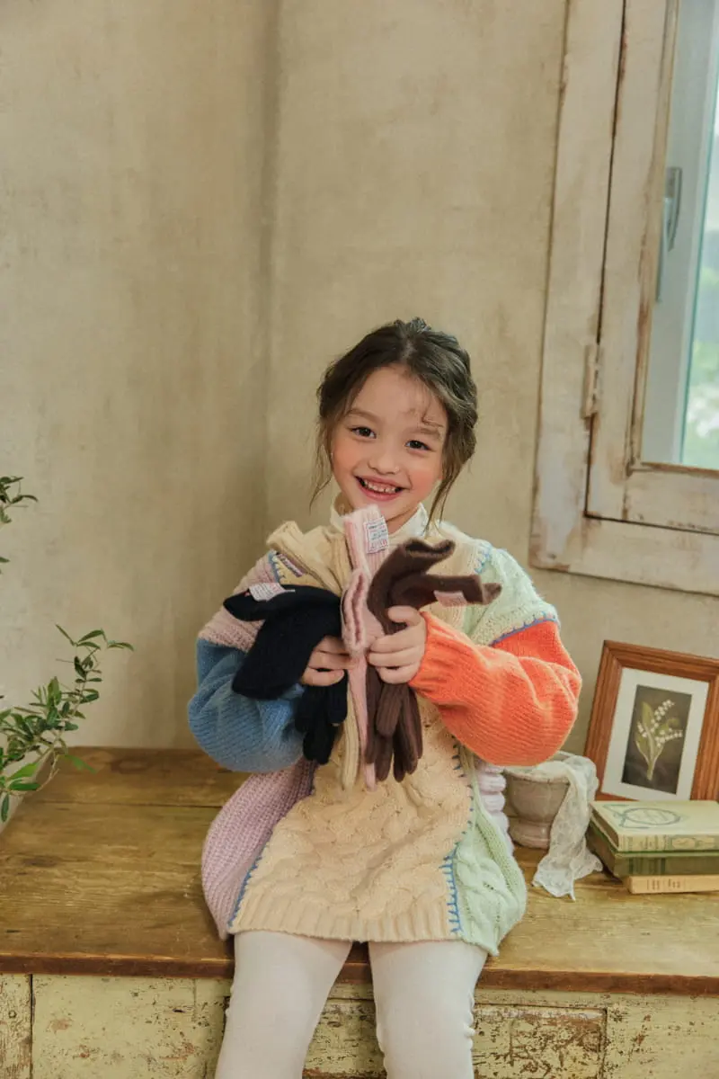 A-Market - Korean Children Fashion - #prettylittlegirls - Natural GLoves  - 7