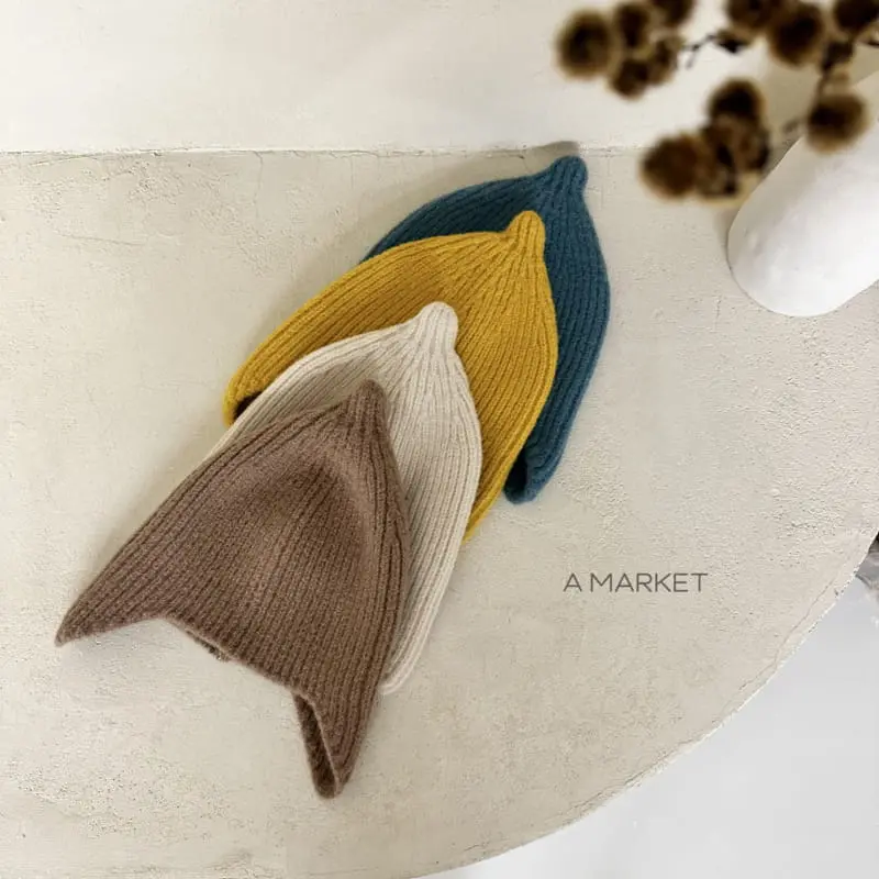 A-Market - Korean Children Fashion - #minifashionista - Corn Beanie - 4