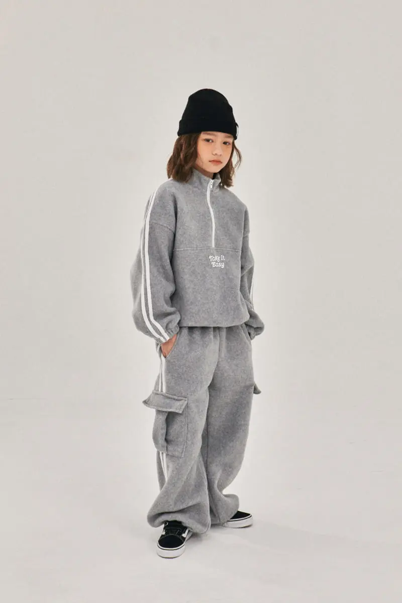 A-Market - Korean Children Fashion - #stylishchildhood - Easy Fleece Anorak - 6