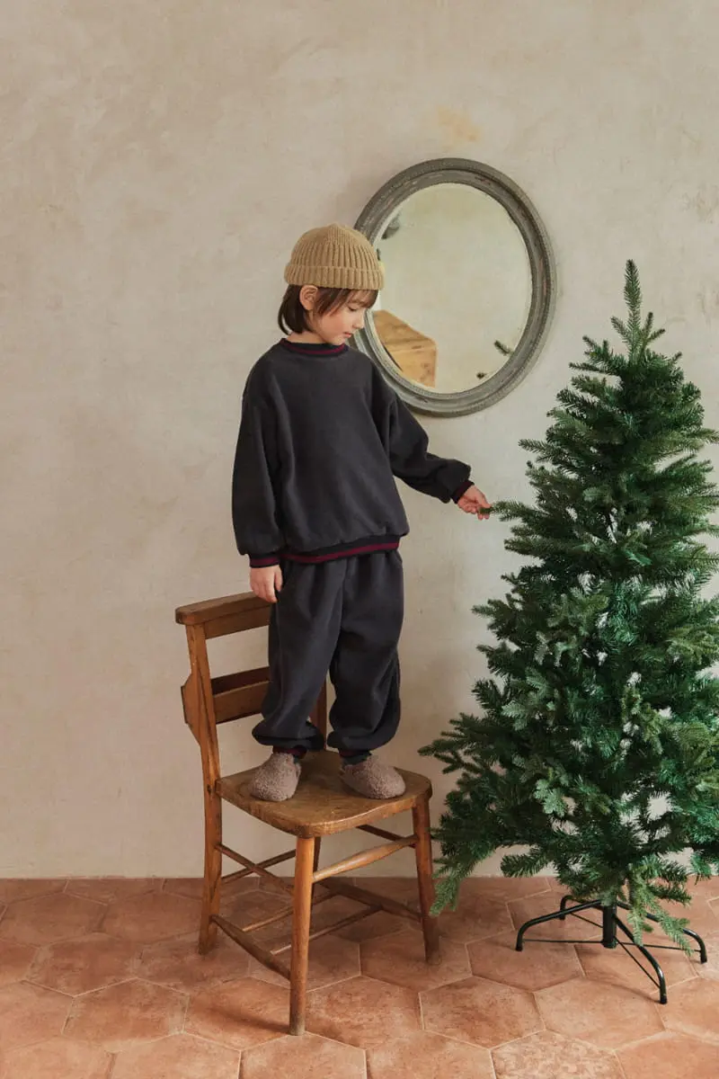 A-Market - Korean Children Fashion - #toddlerclothing - Please Banding Sweatshirt - 4