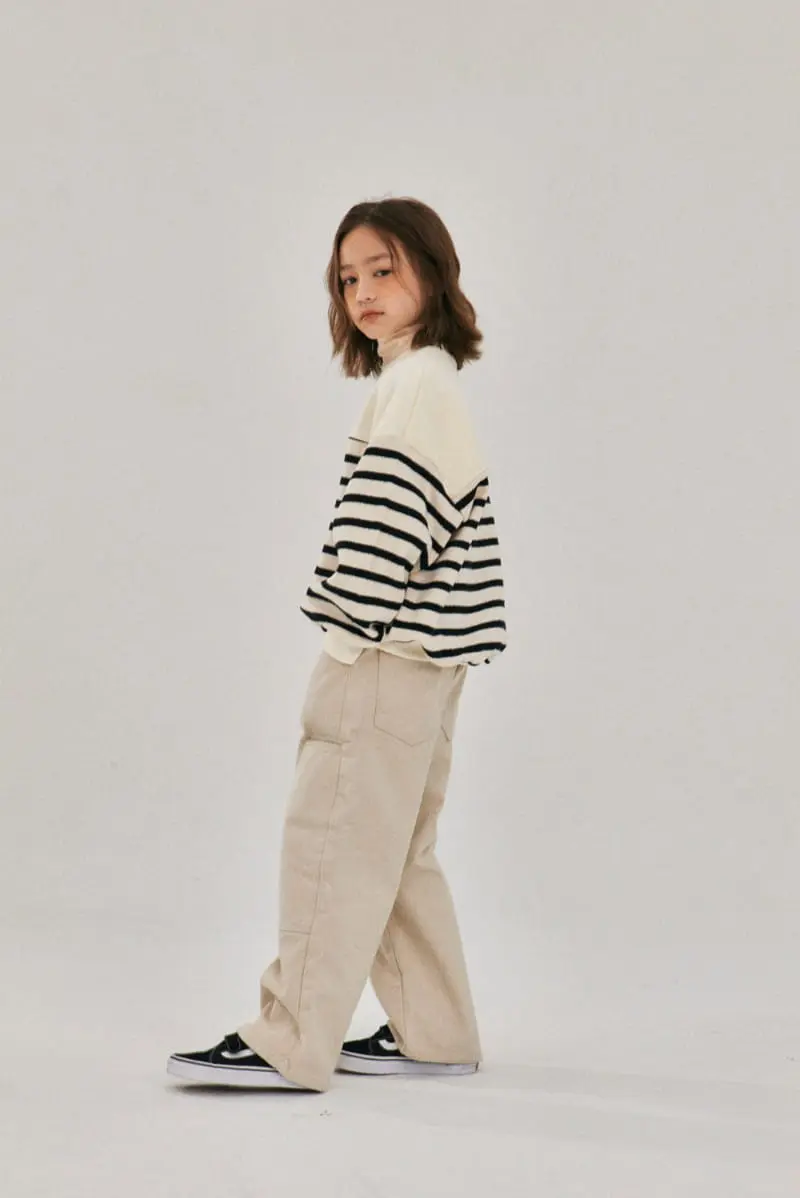 A-Market - Korean Children Fashion - #todddlerfashion - Half St Swetshirt - 6