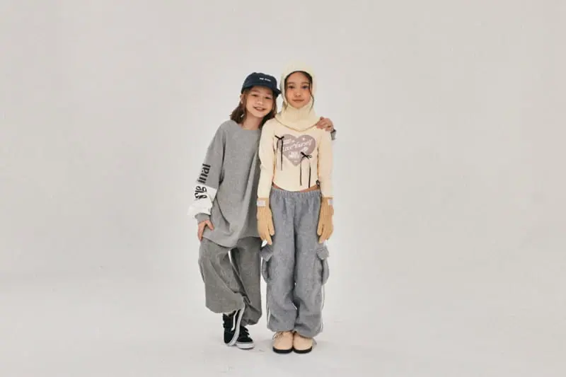 A-Market - Korean Children Fashion - #todddlerfashion - Ribbon Crop Tee - 5