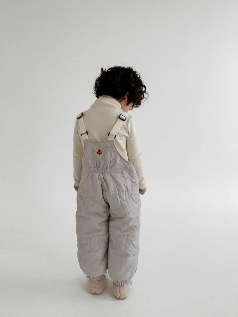 A-Market - Korean Children Fashion - #prettylittlegirls - Winter Camping Overalls - 4