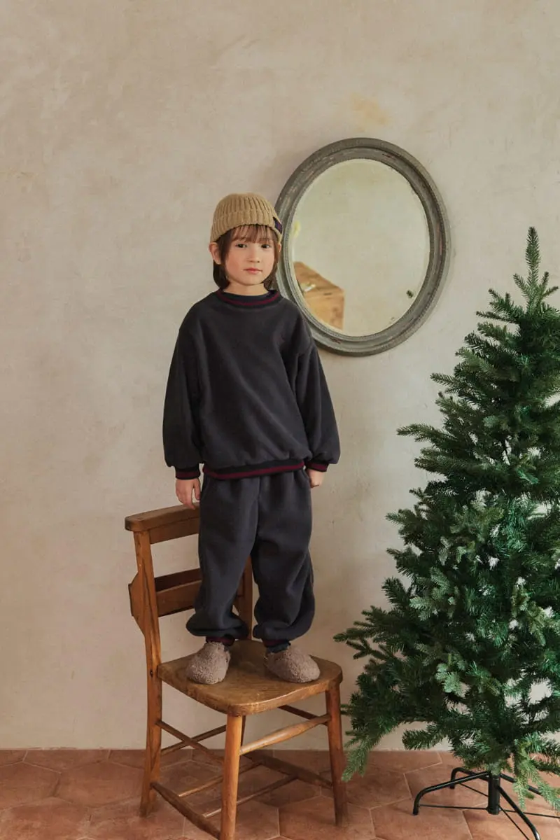 A-Market - Korean Children Fashion - #toddlerclothing - Please Banding Sweatshirt - 3