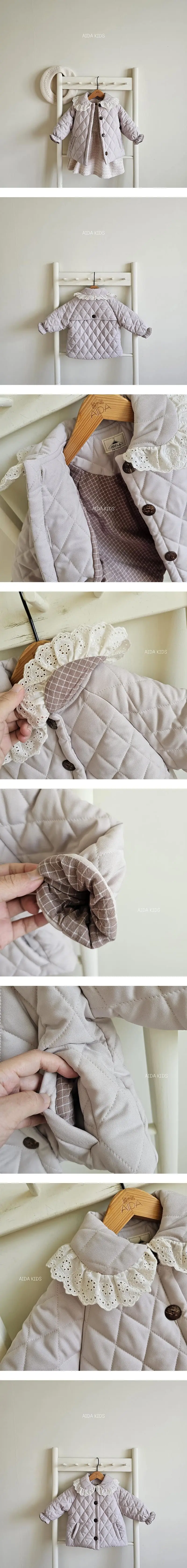Aida - Korean Children Fashion - #childofig - Quilting Half Outer