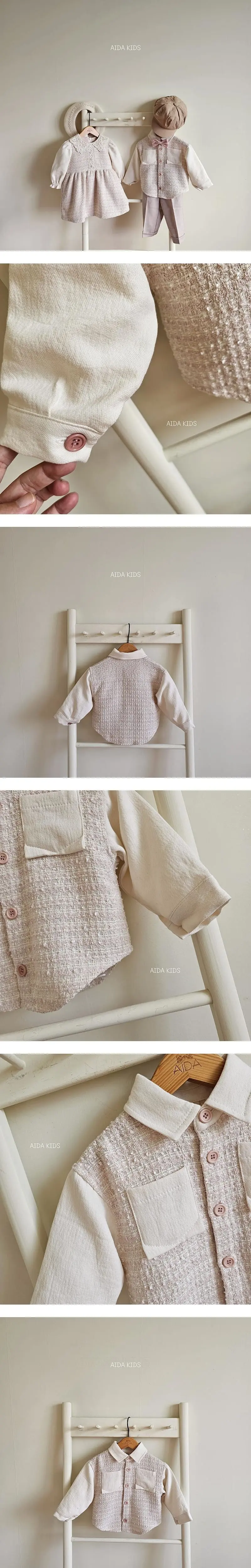 Aida - Korean Children Fashion - #childrensboutique - Twid Shirt