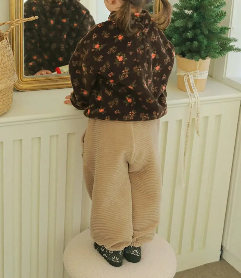 Amber - Korean Children Fashion - #Kfashion4kids - Veloure Pants - 6