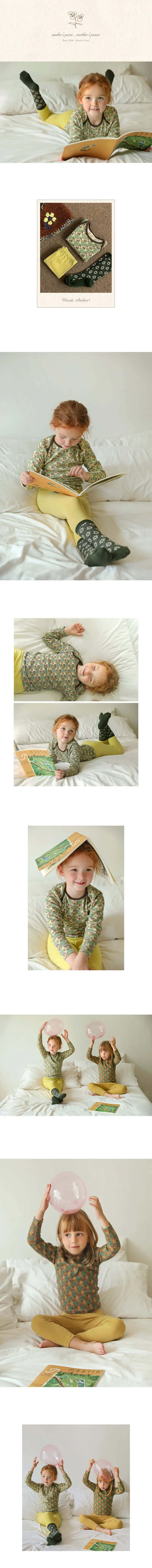 Amber - Korean Children Fashion - #littlefashionista - Acorn Easywear Top Bottom Set