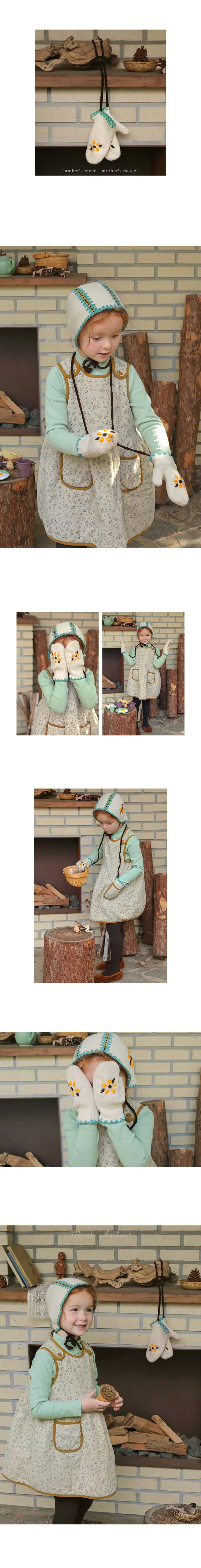 Amber - Korean Children Fashion - #minifashionista - Ellewy Hand Embroider Gloves - 2