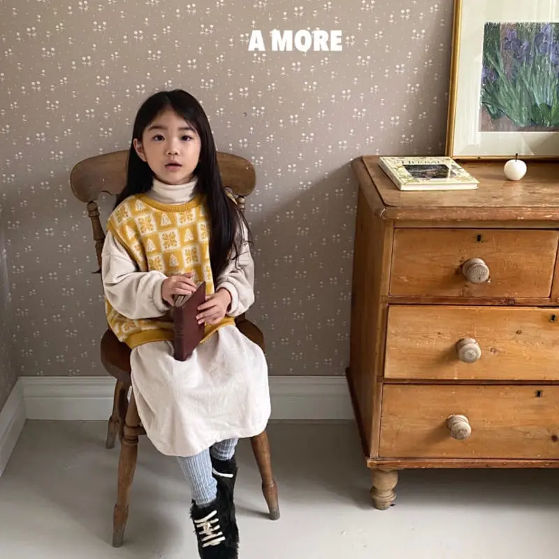 Amore - Korean Children Fashion - #designkidswear - Winter Forest Vest - 5