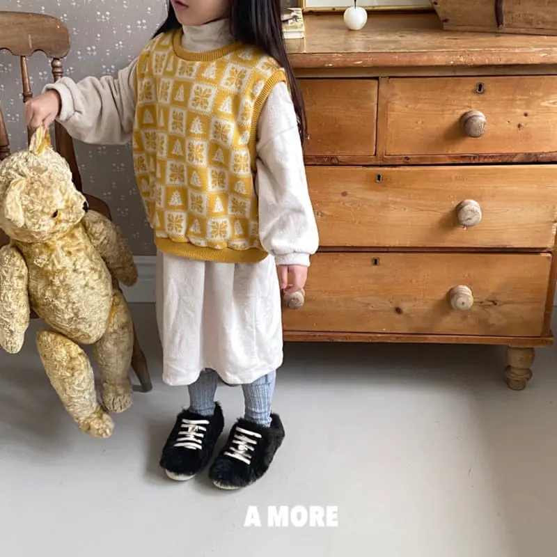 Amore - Korean Children Fashion - #discoveringself - Winter Forest Vest - 6
