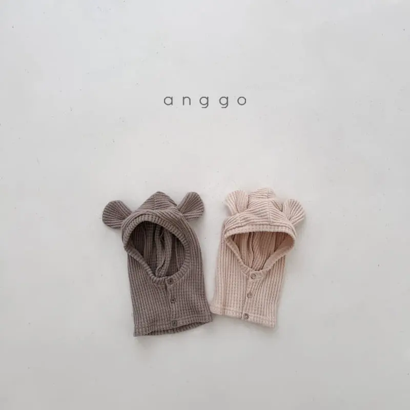 Anggo - Korean Baby Fashion - #babyboutique - Waffle Baraclava - 8