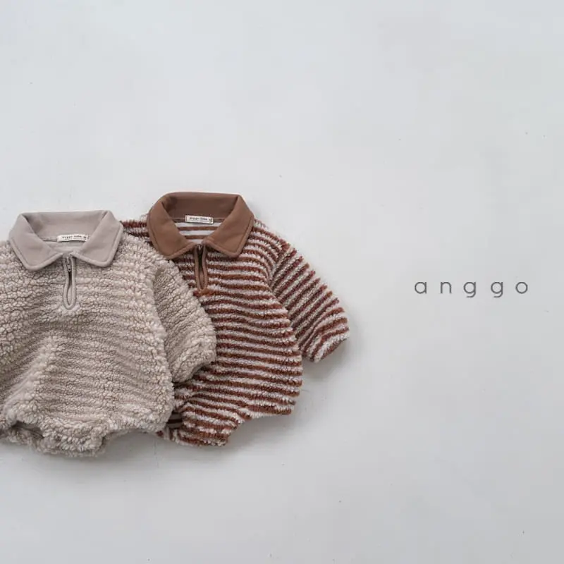 Anggo - Korean Baby Fashion - #babygirlfashion - Kiket Collar Romper - 9