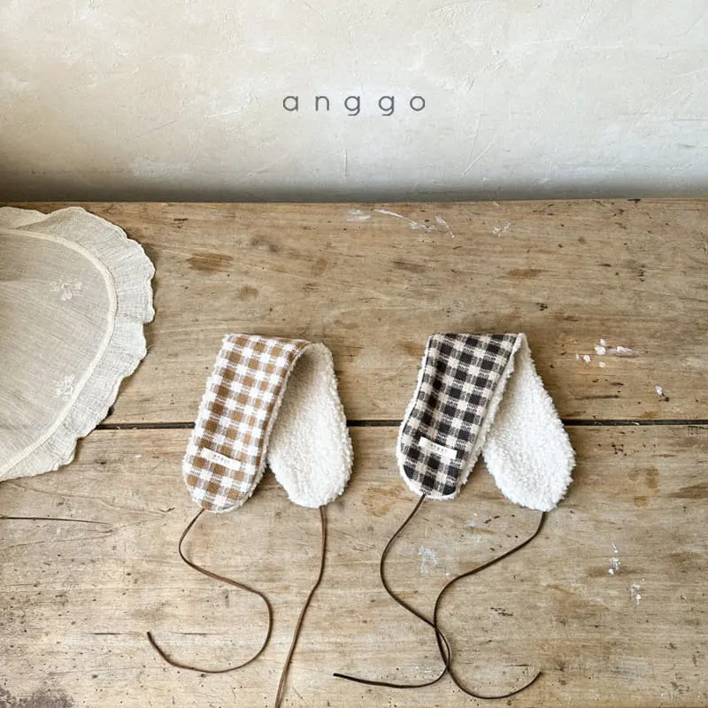 Anggo - Korean Baby Fashion - #babyootd - Cookie Earmuffs - 2