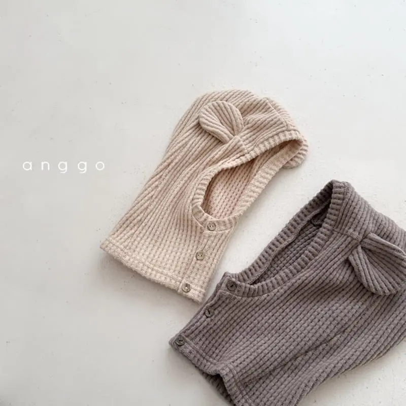Anggo - Korean Baby Fashion - #smilingbaby - Waffle Baraclava - 7