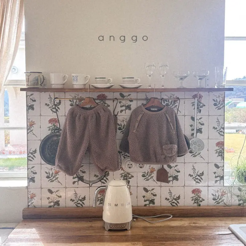 Anggo - Korean Children Fashion - #childrensboutique - Soboroo Top Bottom - 5