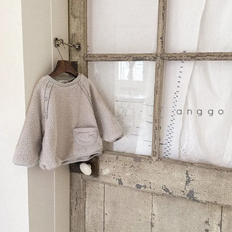 Anggo - Korean Children Fashion - #designkidswear - Soboroo Top Bottom - 6