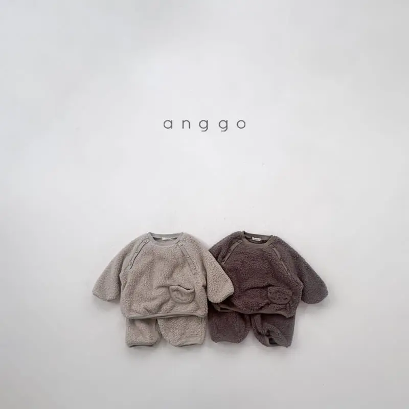 Anggo - Korean Children Fashion - #kidsstore - Soboroo Top Bottom - 10