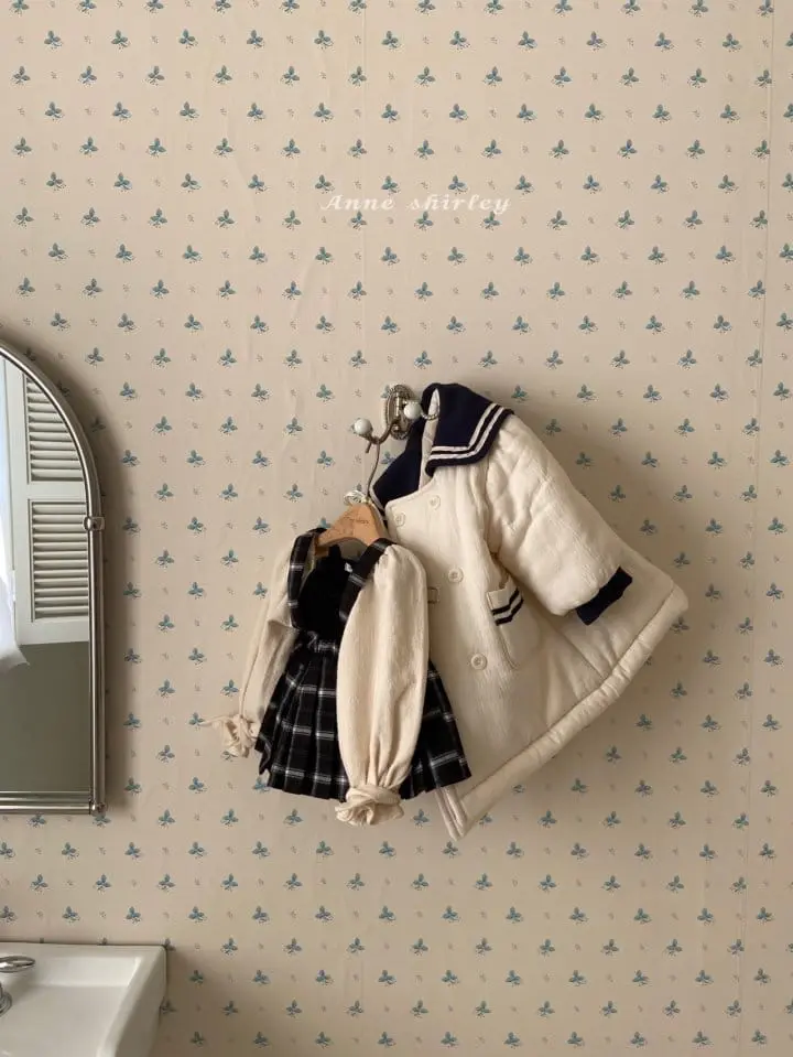 Anne Shirley - Korean Baby Fashion - #babyclothing - Sailor Padding Coat - 2