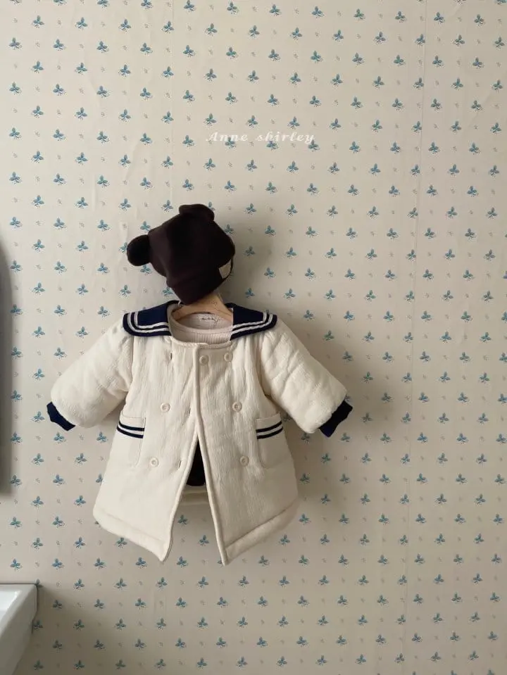Anne Shirley - Korean Baby Fashion - #babyfashion - Sailor Padding Coat - 4