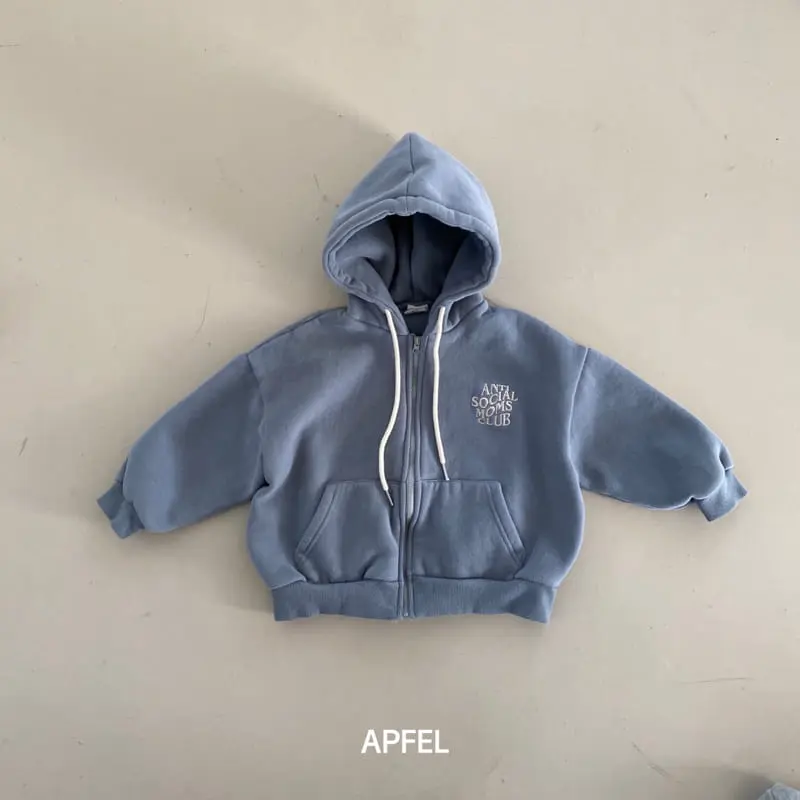 Apfel - Korean Children Fashion - #Kfashion4kids - Vanila Hoody Zip-up - 2