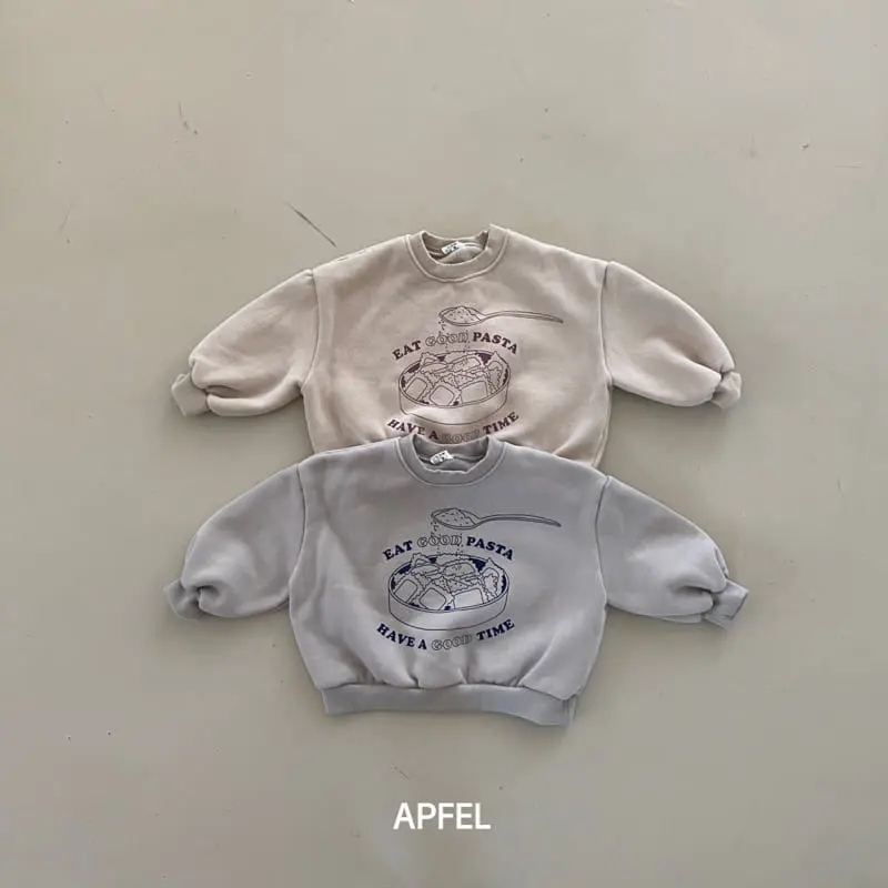 Apfel - Korean Children Fashion - #Kfashion4kids - Pasta Sweatshirt