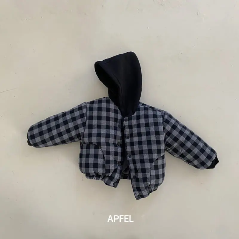 Apfel - Korean Children Fashion - #discoveringself - Oreo Hoody Padding Jumper - 2