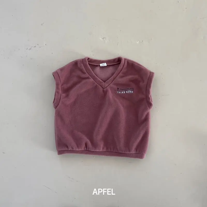 Apfel - Korean Children Fashion - #fashionkids - Cloud V Neck Vest - 3
