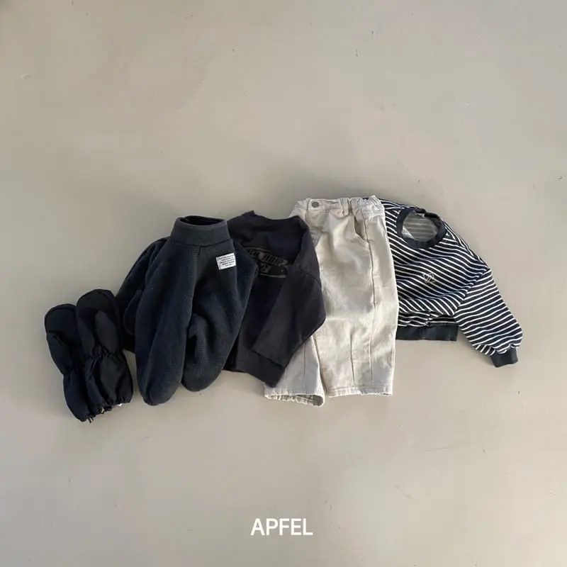 Apfel - Korean Children Fashion - #kidsshorts - Milk Zip-up Jumper - 12