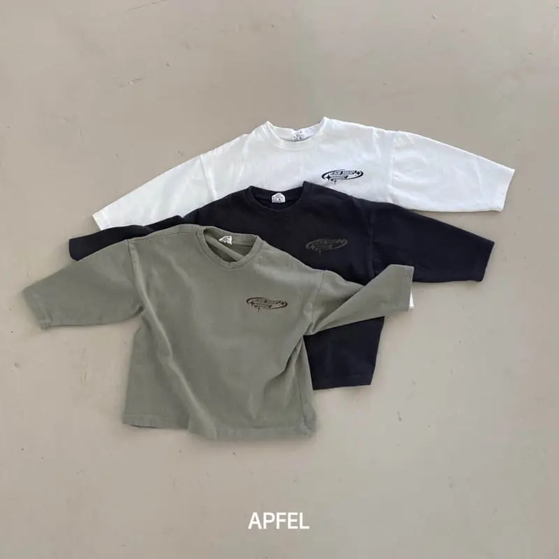 Apfel - Korean Children Fashion - #kidsshorts - Drip Tee - 2
