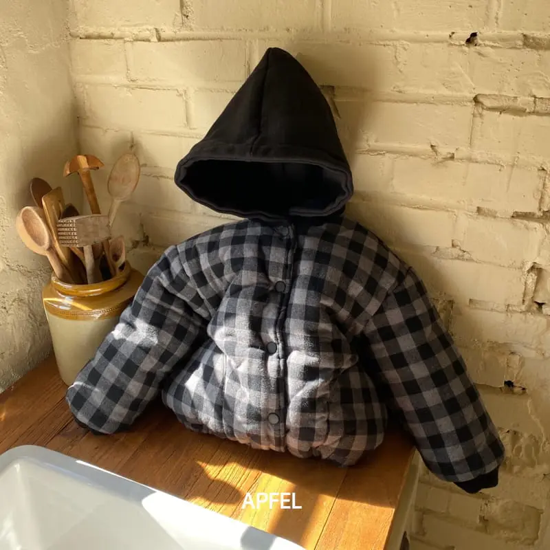 Apfel - Korean Children Fashion - #kidzfashiontrend - Oreo Hoody Padding Jumper - 7